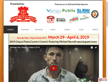 Tablet Screenshot of chascofiesta.com